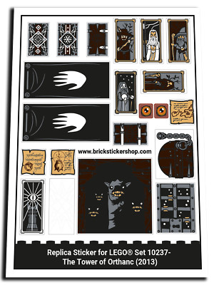 Replacement Sticker for Set 10237 - The Tower of Orthanc