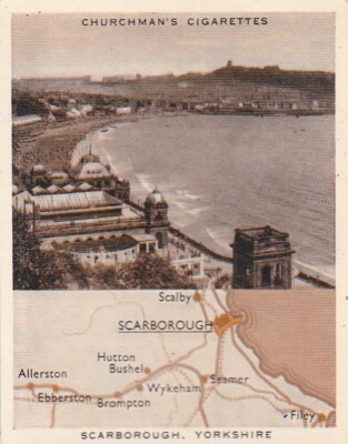 BILD ZIGARETTEN CHURCHMAN'S - SCARBOROUGH, YORKSHIRE
