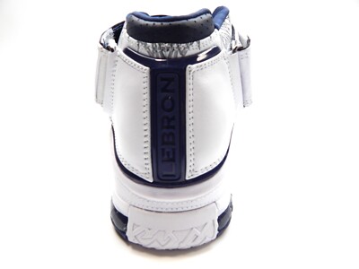 NIKE ZOOM LEBRON II WHITE MIDNIGHT NAVY DR0826-100 MEN SHOES SIZE