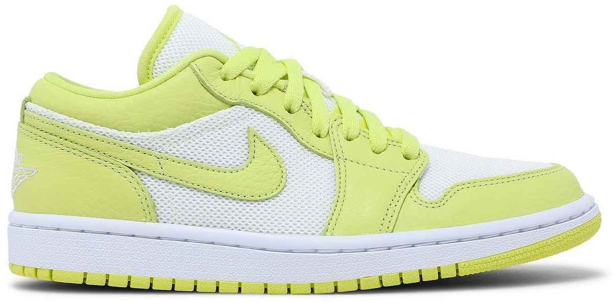 Nike Air Jordan 1 Low Mens Size 10.5 Limelight Summit Yellow Nike Air Jordan 1 Low Mens Size 10.5 Limelight Summit Yellow