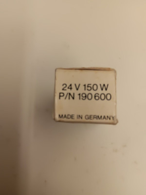 BELL & HOWELL CO. 190600 LAMP INCANDESCENT 24V 150W