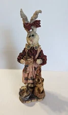 Boyds Bears Vintage 1996 Folkstone Rabbit Wendy Willowhare A Tisket Tasket Tall