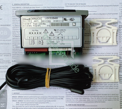 1PC New Dixell XR02CX-4N1F1 Digital Thermostat Controller