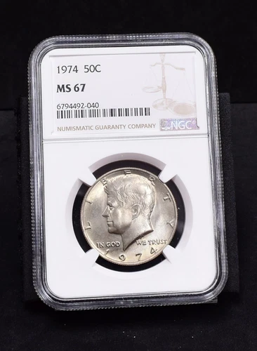1974 Kennedy Half Dollar - NGC MS67 (#50405-L)