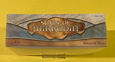 Magic The Gathering ENGLISH Scars Of Mirrodin Booster Pack Box NEW