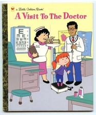 A VISIT TO THE DOCTOR A Little Golden Book 1998 1st ED NEW by Mark J. Saferstein