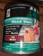 Zar Interior Stain 140 MERLOT  1/2 pint