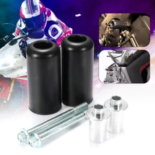 2PC Universal 10mm Motorcycle Frame Sliders Crash Protector For Yamaha Suzuki