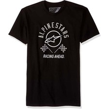 Alpinestars Astars Circle Short Sleeve Tee T-Shirt Black - Men's Small S