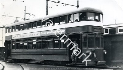 Straßenbahn Foto A4 Swansea & Mumbles Auto Nr. 4