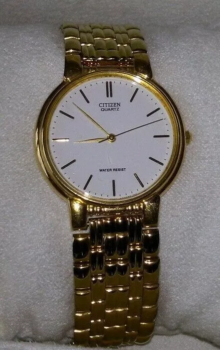 Reloj Citizen dorado de hombre Vintage eBay