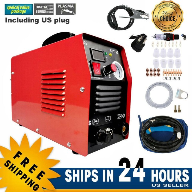 50 AMP Plasma Cutter CUT50 Welding Cutting Machine Digital Inverter 110