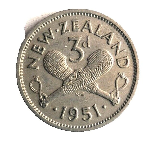 1951 New Zealand Coins