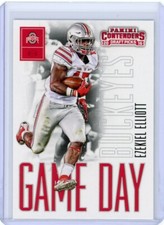 2016 Panini Contenders DP Game Day RC #5 EZEKIEL ELLIOTT Ohio State Cowboys