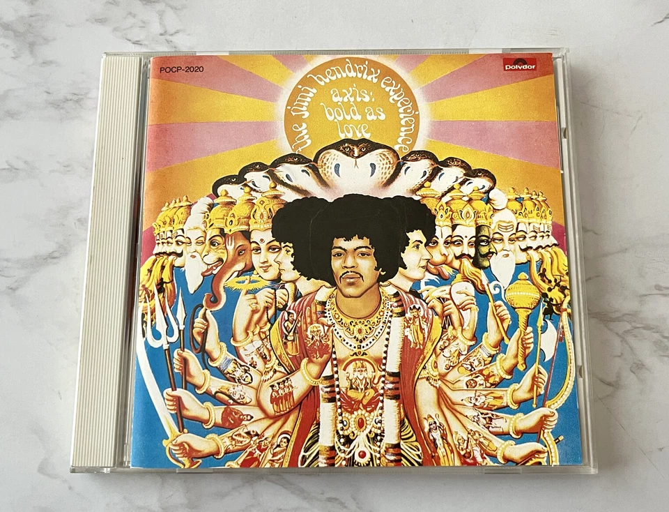 Jimi Hendrix Axis Bold As Love CD JAPAN IMPORT! 1991 Polydor POCP-2020 RARE! OOP Foto 4 de 4