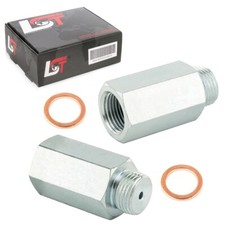 2x Verlängerung Lambdasonden Katalysator Edelstahl mit Dichtring für SUZUKI