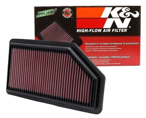 Filtro de admisión de aire de alto flujo K&N 33-2461 para Honda Odyssey 2011-2017 3,5 L V6 Foto 2 de 4