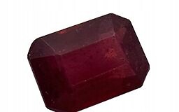 NATURAL RUBY Octagon 8x6mm for Jewelry 1pc