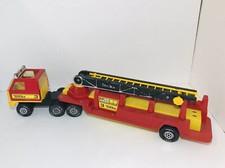 Vintage 1978 Tonka Fire Truck Hook & Ladder #3 Made in USA Steel & Plastic EUC