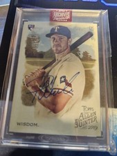 2023 Topps Archives Patrick Wisdom Auto Signature 2/6 - Allen Ginter 211