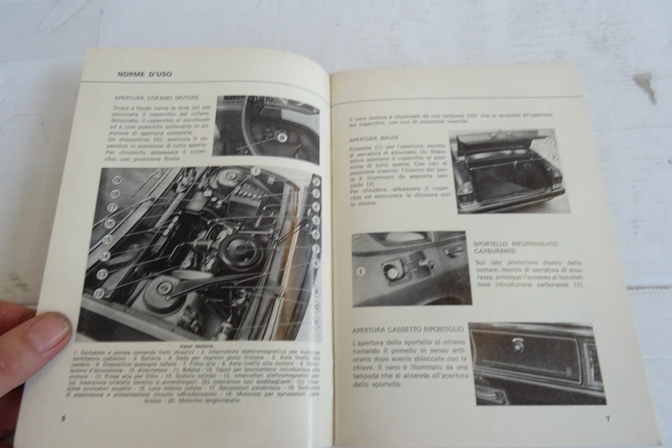 manuale uso manutenzione Lancia Beta 1.4 1.6 1.8 1973 - Immagine 4 di 4