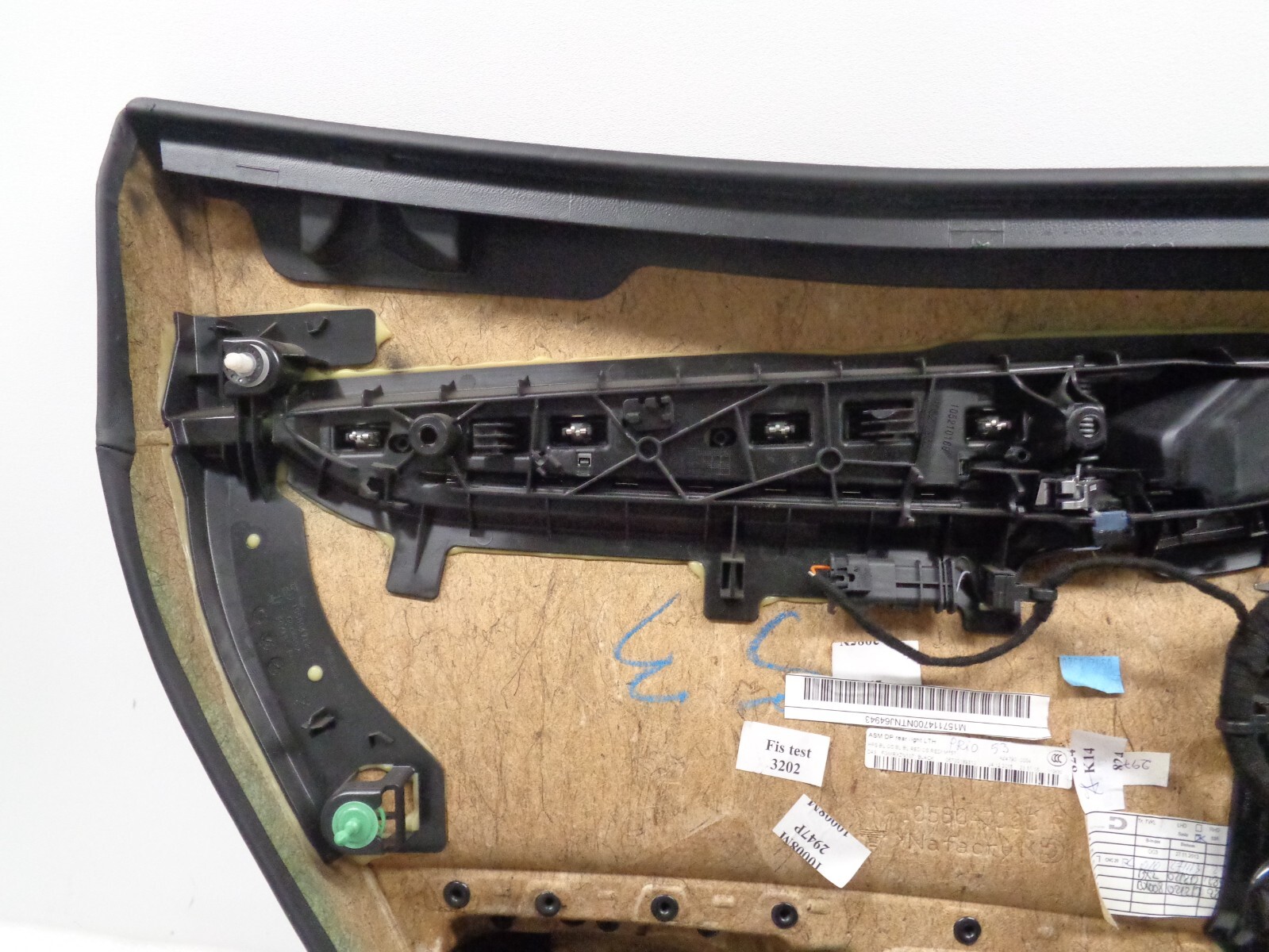 2014-2017 Maserati Ghibli Rear Right Interior Door Panel Red Black OEM AK230960