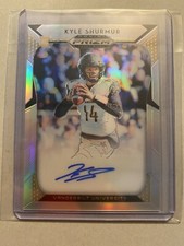 A12,985 - 2019 Panini Prizm Draft Picks Autograph Prizms #211 Kyle Shurmur