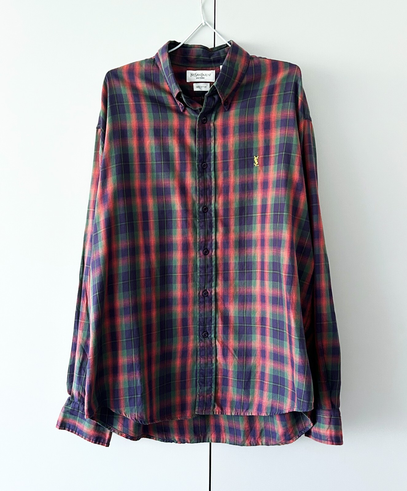 camicia yves saint laurent uomo vintage