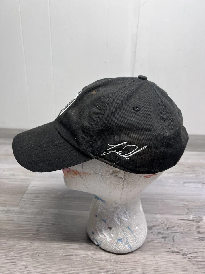 Nike Tiger Woods Sombrero Correa Negro Nike Golf Collection TW Buick Abierto Desteñido Foto 3 de 4