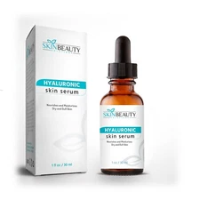 HYALURONIC ACID Skin HA Serum Non-Greasy For Younger Hydrated Plump Skin