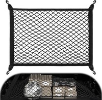 GepäCknetz Auto Kofferraumnetz 80X60Cm Erweiterbar Auf 160X120Cm Mit 4 Haken