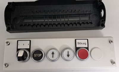 Aufbaugehäuse Eaton - M22-I6, bestück, gebraucht, Rechnung