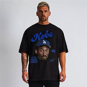 Kobe Bryant x SLAM Men's T-shirt Unisex Black Tee