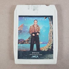 MCA Records 8 Track Tape Cartridge Elton John MCAT-2116 Vintage Untested
