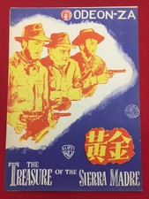 28465 Golden Odeon B5 pamphlet Humphrey Bogart Walter Houston Tim Holt John Hous