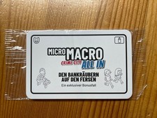 Micro Macro Crime City All In: Promo Case "On the Heels of the Bank Robber"