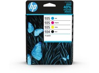 Hp 934 Black/935 Cyan/Magenta/Yellow 4-Pack Original Ink Cartridges