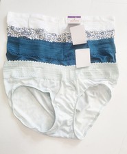 3 Warner's Lace Hipster Panty Underwear Multi 5609J Sz 9/2XL - NWT