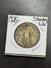 1925 Standing Liberty Silver Quarter VG Very Good U.S. 25c Type Coin (Raw18820)