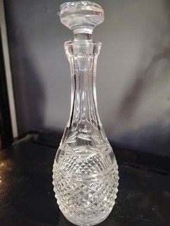 VINTAGE Waterford Crystal GLANDORE (1976 ) Cordial Decanter 11.5" Made IRELAND