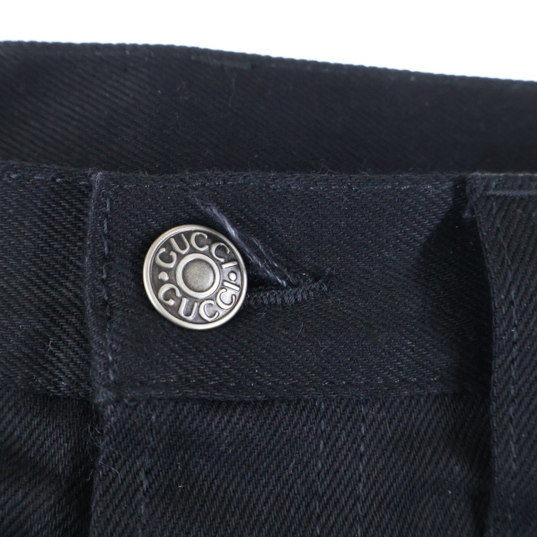 GUCCI 25AW Horsebit Jeans by Demna Gvasalia Demner Issue Button