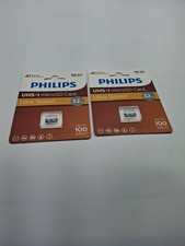 Lot Of 2 PHILIPS UHS-I MicroSD Card Ultra Speed 32GB FM22TF032B/93