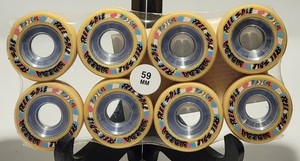 NEW Vintage LABEDA "Psych" Roller Skate Wheels 59 mm Freestyle WHEELS  FREE SHIP
