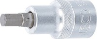 "Bgs Bit-Einsatz - LäNge 55 Mm - Vierkant 1/2\" - Innensechskant 9/32\""