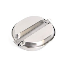 WW2 US MESS KIT STAINLESS STEEL