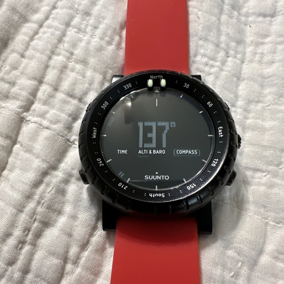 Suunto Core Regular Black Men's Digital Watch W/ Compass & Altimeter New Battery - image 4 of 4