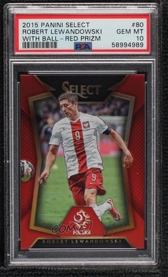 2015-16 Panini Select Red Prizm 198/199 Robert Lewandowski #80 14hs