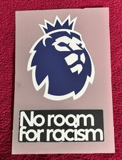 2024-2027 Premier League Player Issue Size Patch no room for Racism
