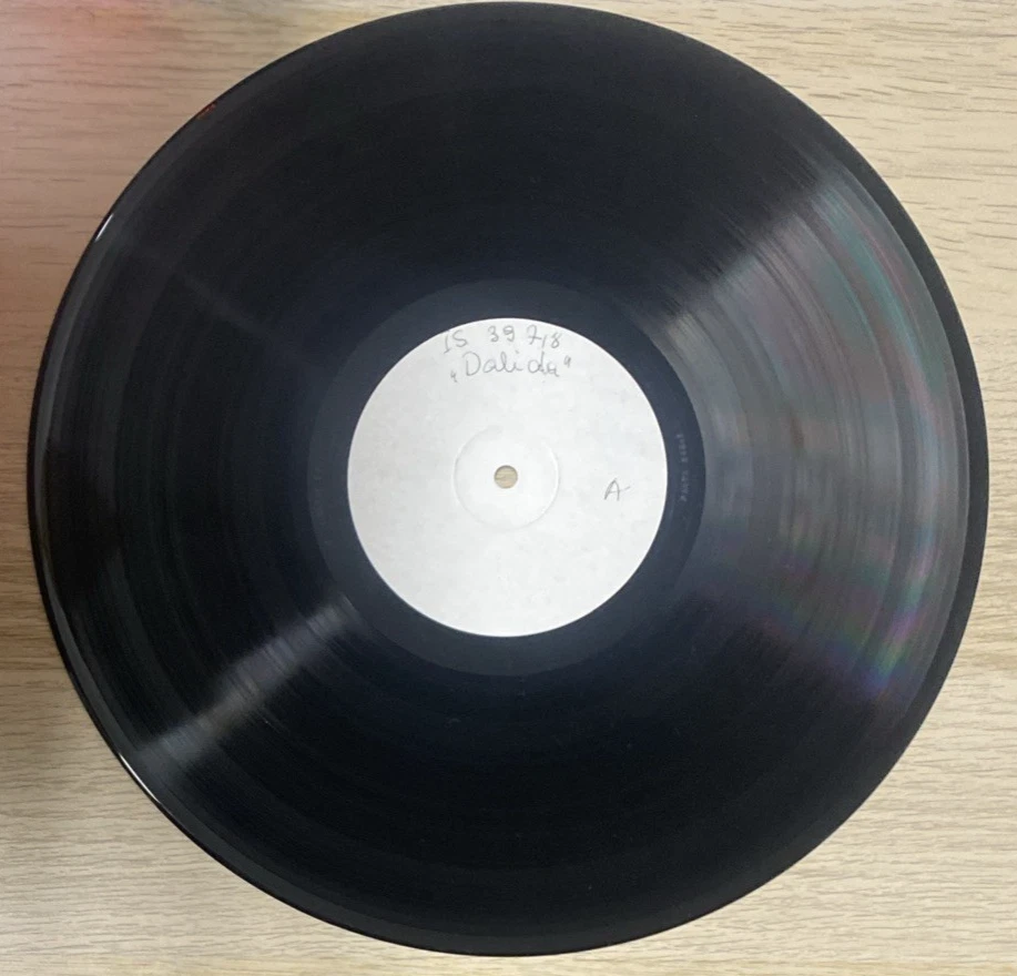 DALIDA - TEST PRESSING LP 33 TOURS ORLANDO IS 39718 FRANCE 1977 PROMO BOF - Photo 2/4