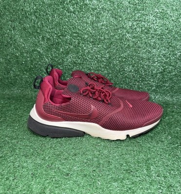 Nike Presto Fly SE Womens Size 9.5 Red Comfort Running Shoes Walking Sneakers